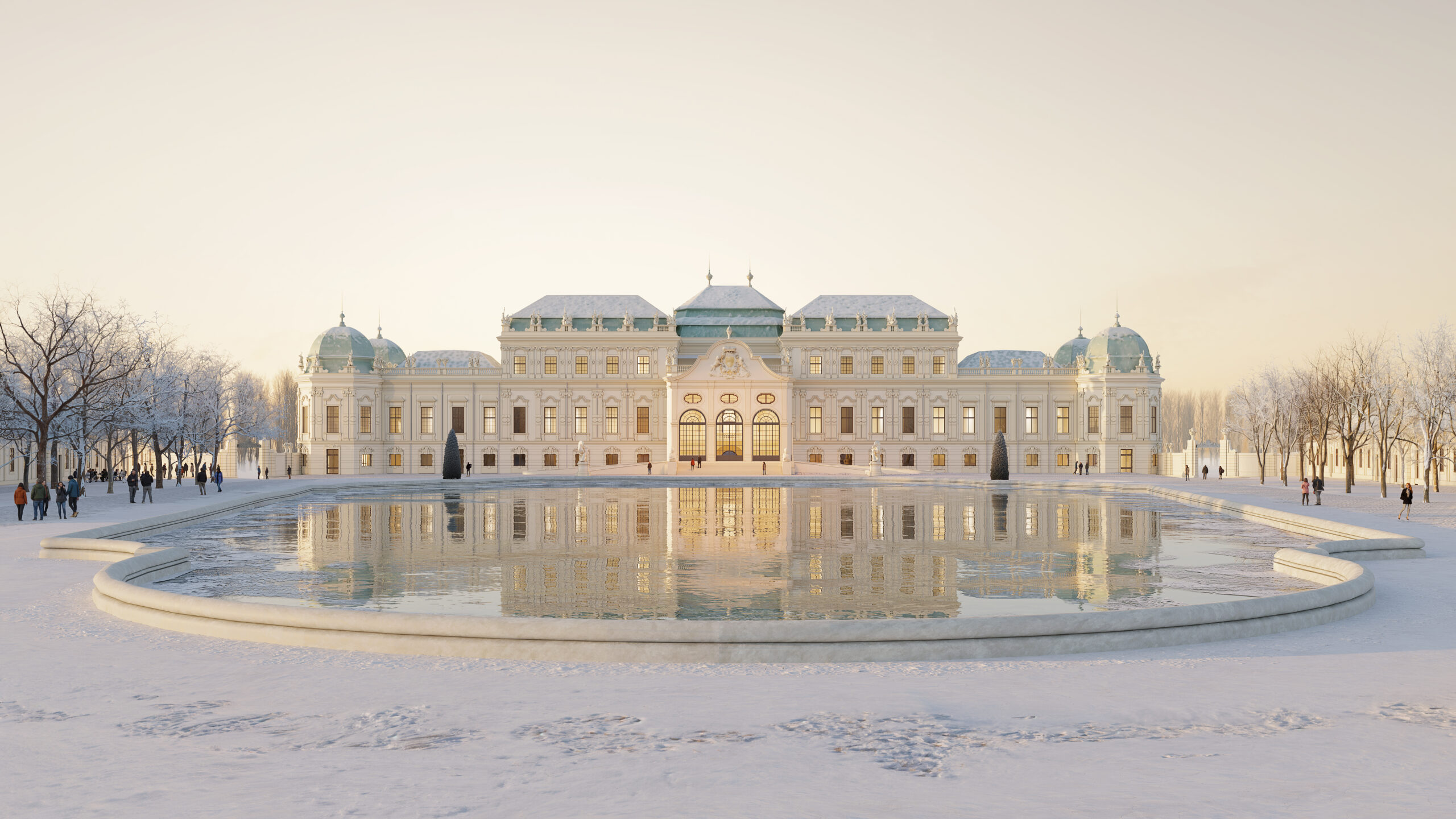 Visitor Center Belvedere, Wien