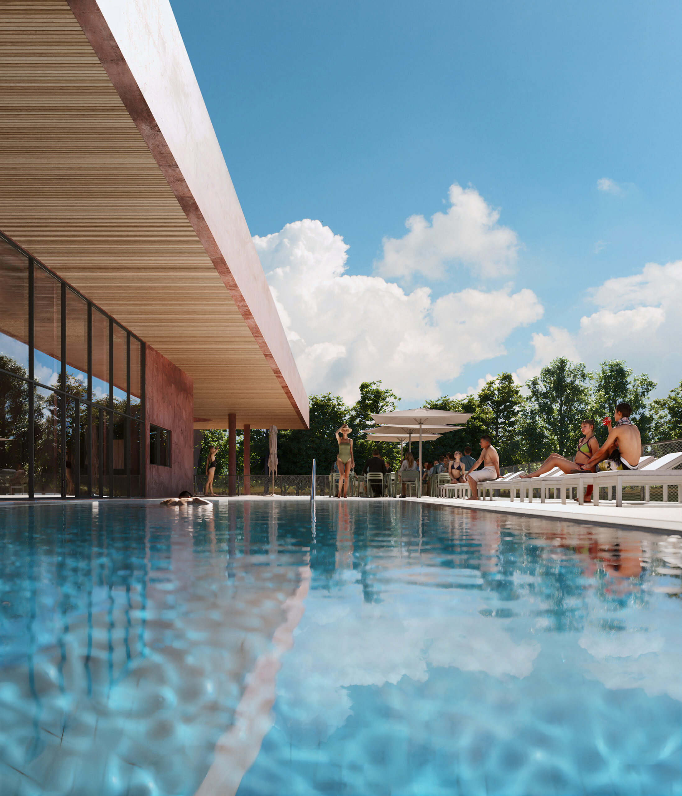 City Baths by WMA, Krnov