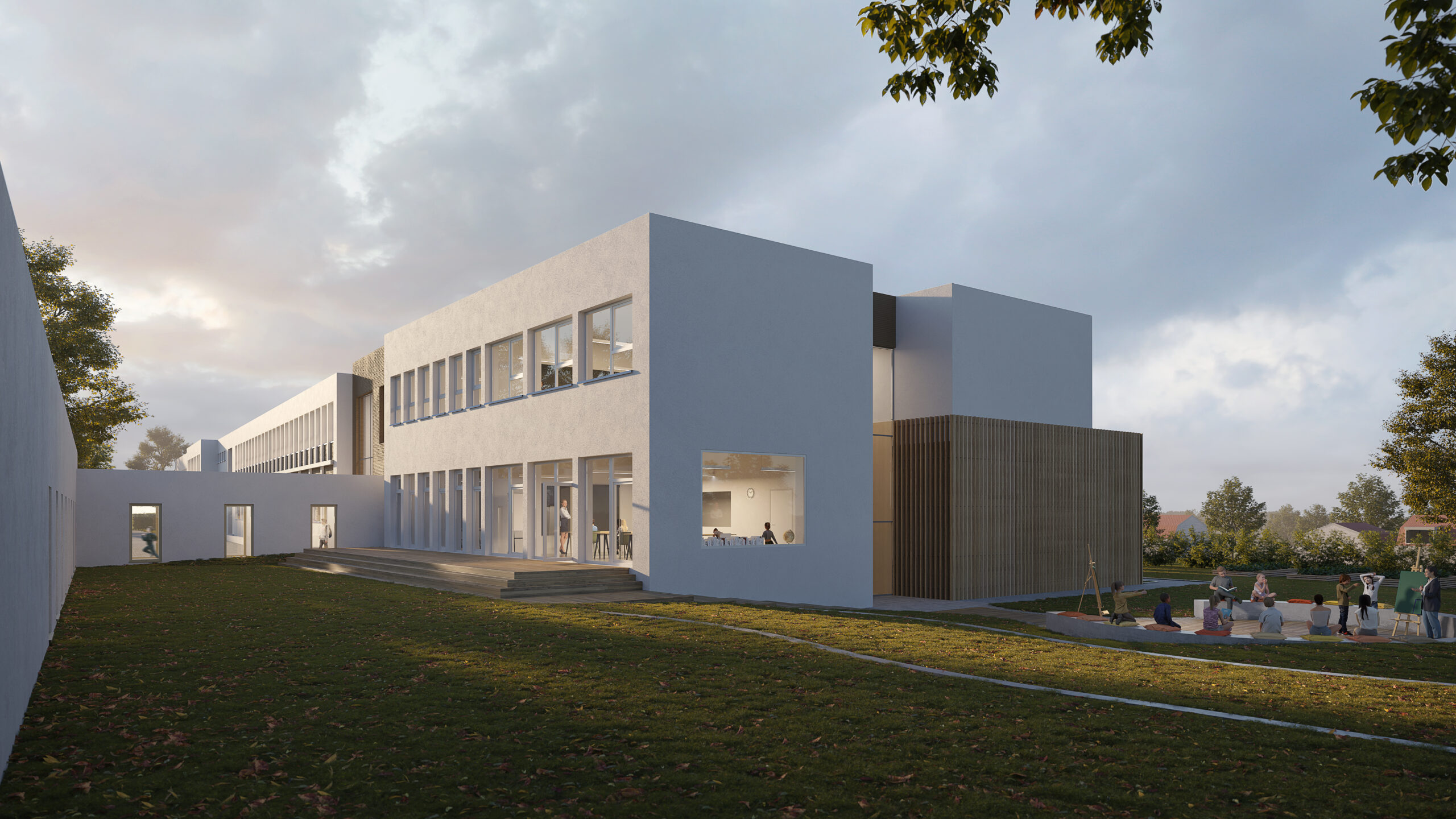 Elementary school, Rajhrad