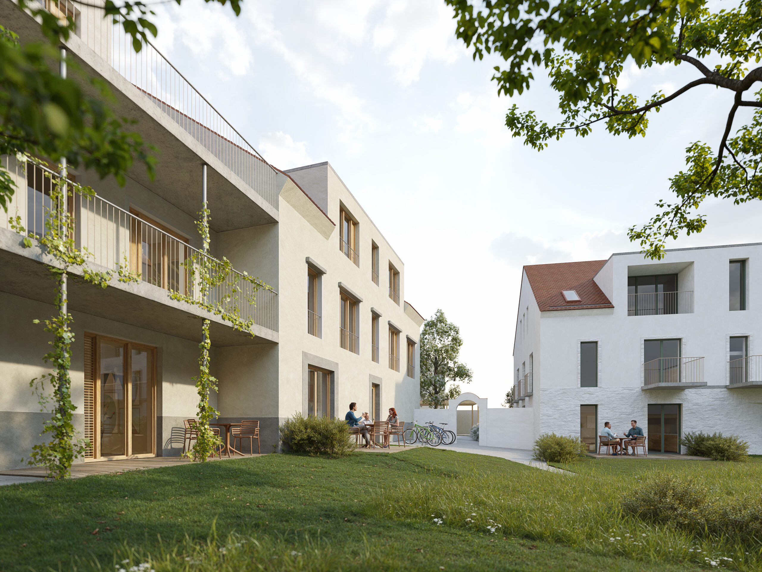 Multifunctional house, Mutenice