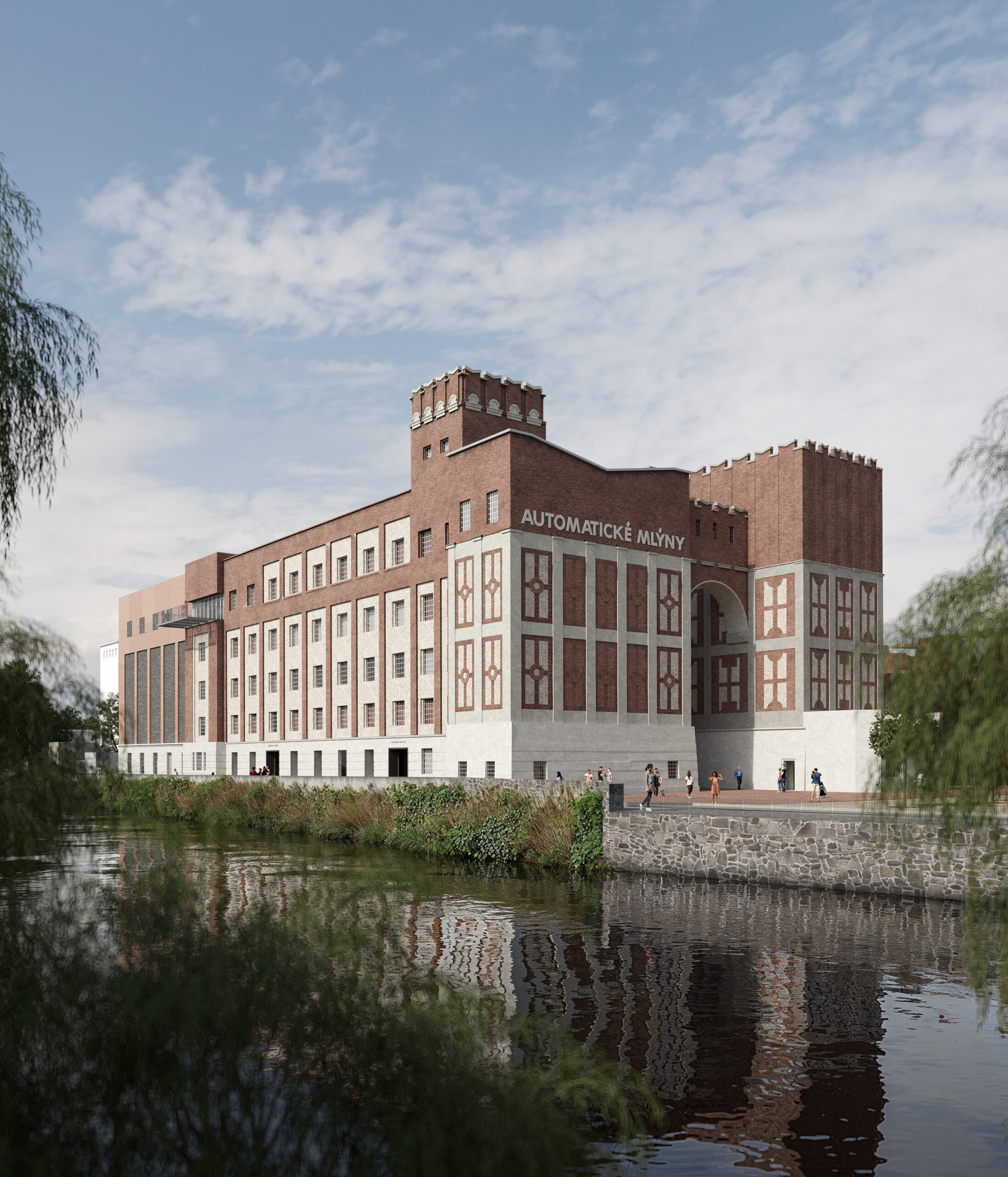 Extension of the Gocar Gallery in the Automatic Mills, Pardubice